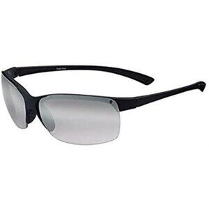 Foster Grant Perimeter Black Rimless Sunglasses Black Polarized Lens #90490